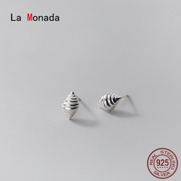 stud la monada fashion women silver earrings cute conch stripe 925 jewelry woman for girls, Golden;silver
stud la monada fashion women silver earrings cute conch stripe 925 jewelry woman for girls, Golden;silver