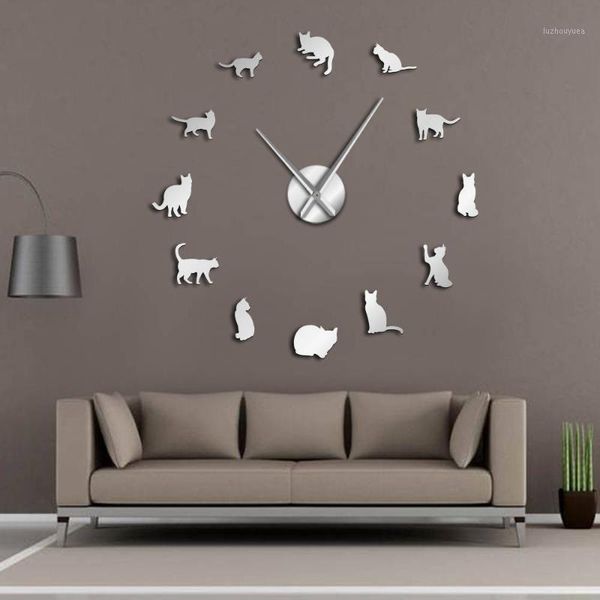 silhouette cats wall art kittens diy giant wall clock playful cats big needle kitty girl room large watch feline fan gift1
silhouette cats wall art kittens diy giant wall clock playful cats big needle kitty girl room large watch feline fan gift1