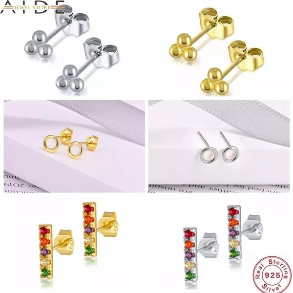 aide minimalist s925 sterling silver three ball stud earrings delicate tiny dot small earrings cartilage piercing, Golden;silver
aide minimalist s925 sterling silver three ball stud earrings delicate tiny dot small earrings cartilage piercing, Golden;silver