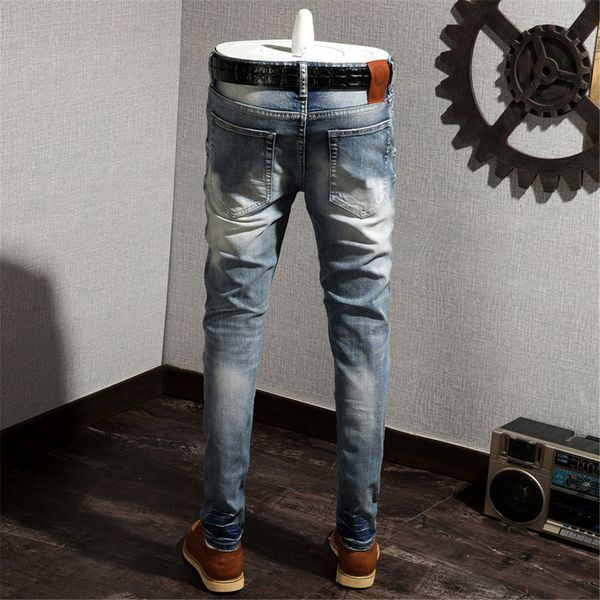 mens slim fit fashions skinny distressed sport men short biker jeans s-5xl men's pants casual cotton g3, Blue
mens slim fit fashions skinny distressed sport men short biker jeans s-5xl men's pants casual cotton g3, Blue