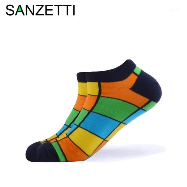 sanzetti 1 pair 2020 new men's summer casual ankle socks colorful combed cotton socks rectangle pattern dress wedding boat1, Black
sanzetti 1 pair 2020 new men's summer casual ankle socks colorful combed cotton socks rectangle pattern dress wedding boat1, Black
