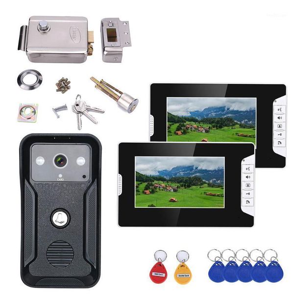 7inch visual intercom doorbell rfid system with hd doorbell 1000tvl camera with home stainless steel electronic door lock1
7inch visual intercom doorbell rfid system with hd doorbell 1000tvl camera with home stainless steel electronic door lock1