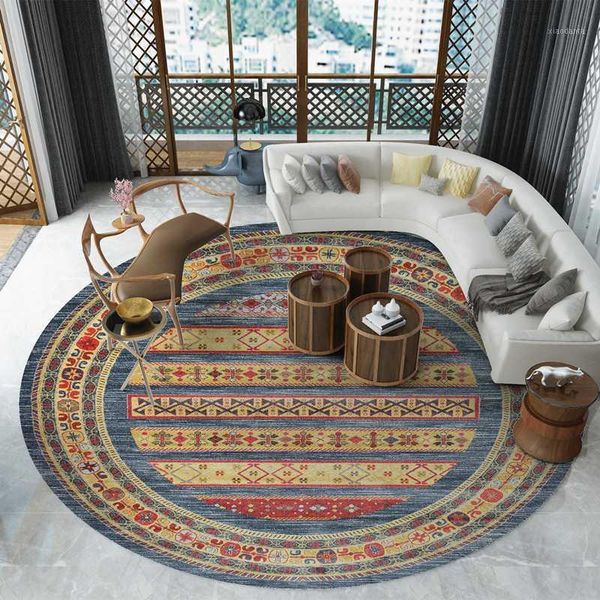 retro round rug nordic living room coffee table blanket chinese bedroom bedside computer chair floor mat non-slip lb617131
retro round rug nordic living room coffee table blanket chinese bedroom bedside computer chair floor mat non-slip lb617131