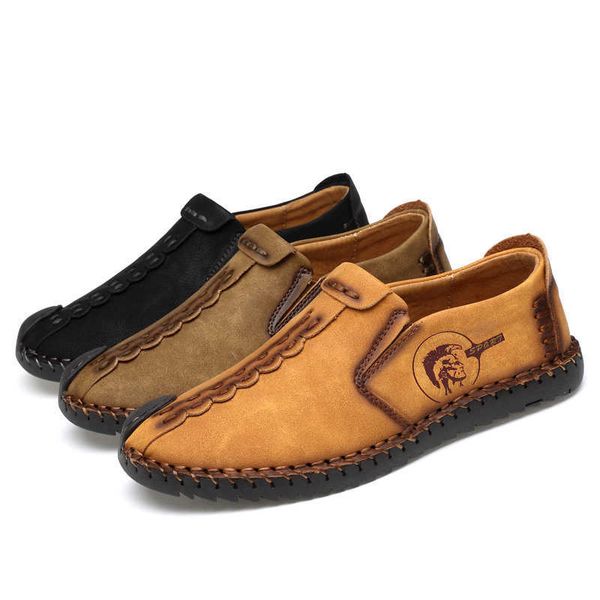 2022 men leather casual shoes fashion young moccasins slip on flat non-slip wear-resisting leisure comfortable handmade soft designer classi, Black
2022 men leather casual shoes fashion young moccasins slip on flat non-slip wear-resisting leisure comfortable handmade soft designer classi, Black