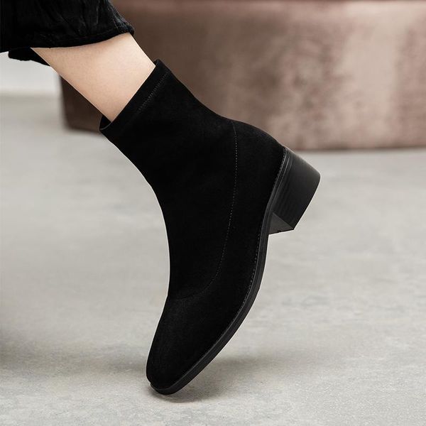 2021 square toe autumn winter ladies boots women pumps pu all match women shoes square med heel zipper ankle boots size 34-42, Black
2021 square toe autumn winter ladies boots women pumps pu all match women shoes square med heel zipper ankle boots size 34-42, Black
