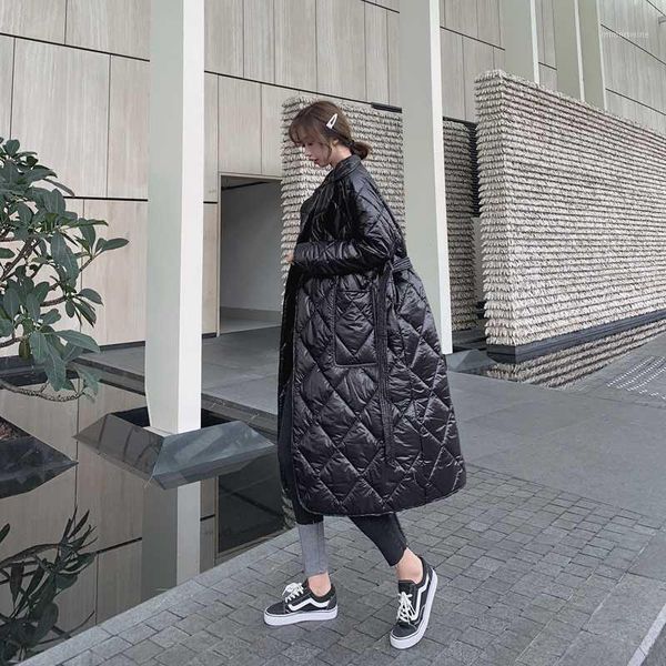 the spot make firm offers slim down new han edition in loose diamond lattice cotton-padded jacket female winter long coat1, Black
the spot make firm offers slim down new han edition in loose diamond lattice cotton-padded jacket female winter long coat1, Black