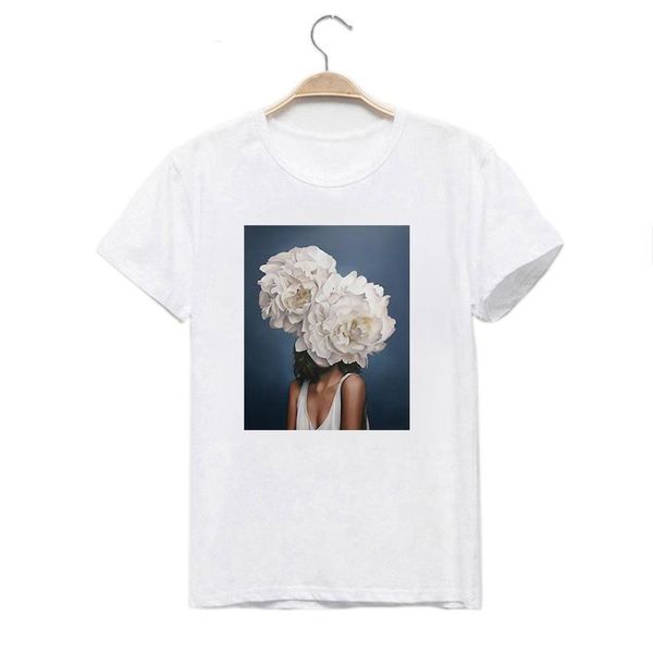 fashion t shirt women flowers feather printed casual harajuku tshirt o-neck cotton aesthetics tees camiseta mujer, White
fashion t shirt women flowers feather printed casual harajuku tshirt o-neck cotton aesthetics tees camiseta mujer, White