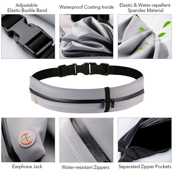 2020ultralight waterproof waistpack with earphone jack adjustable running belt waist bag for runing walking hiking camping
2020ultralight waterproof waistpack with earphone jack adjustable running belt waist bag for runing walking hiking camping