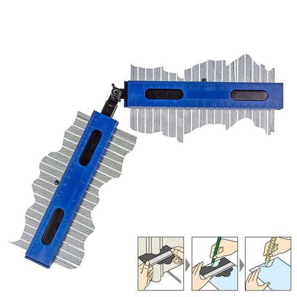 professional hand tool sets x37e irregular lengthened contour gauge duplicator profile duplication template ruler
professional hand tool sets x37e irregular lengthened contour gauge duplicator profile duplication template ruler