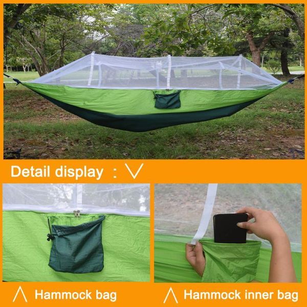 tents and shelters portable double swing hammock nylon bed with mosquito net for campinghiking asd881
tents and shelters portable double swing hammock nylon bed with mosquito net for campinghiking asd881