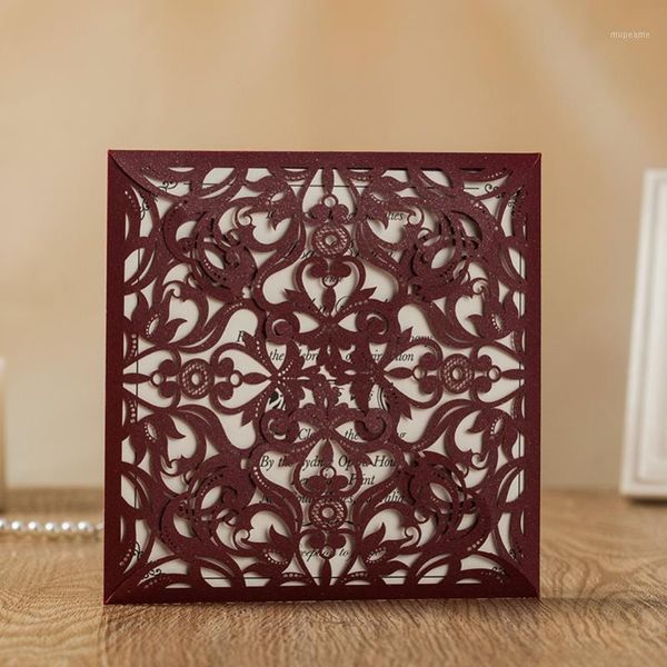 greeting cards 100pcs wishmade laser cutting wedding invitations marroon burgundy color elegant glitter invitation cards, customized aw85021
greeting cards 100pcs wishmade laser cutting wedding invitations marroon burgundy color elegant glitter invitation cards, customized aw85021