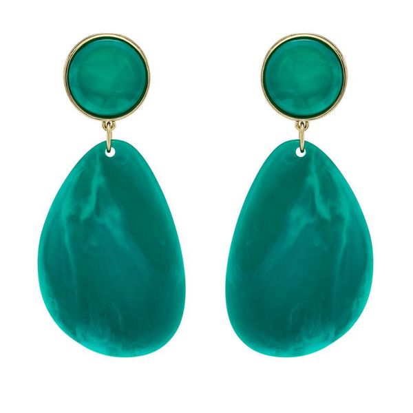 Fashion Elegant Blue Color Big Geometric Resin Dangle Earrings For Women Bohemian Waterdrop Pendientes Mujer Jewelry, Silver
Fashion Elegant Blue Color Big Geometric Resin Dangle Earrings For Women Bohemian Waterdrop Pendientes Mujer Jewelry, Silver