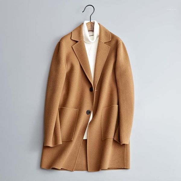 fashion men's 80% 2020 wool coat winter warm double-sided trench jacket male single breasted business casual overcoat parka#18231, Black
fashion men's 80% 2020 wool coat winter warm double-sided trench jacket male single breasted business casual overcoat parka#18231, Black