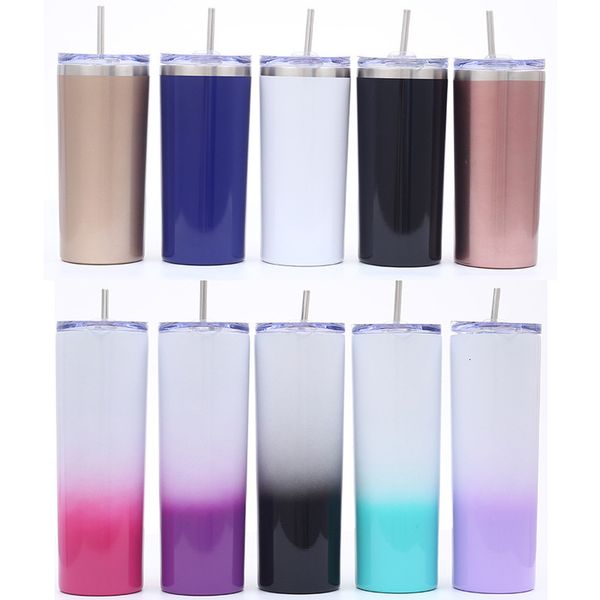 20oz gradient stainless steel skinny tumbler 16oz vacuum insulated straight cup beer coffee mug with lids 150pcs wx9-1508
20oz gradient stainless steel skinny tumbler 16oz vacuum insulated straight cup beer coffee mug with lids 150pcs wx9-1508