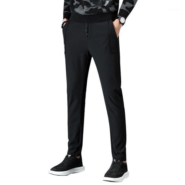 2019 men's autumn and winter plus velvet thick casual pants stretch soft and comfortable warm pencil pants1, Black
2019 men's autumn and winter plus velvet thick casual pants stretch soft and comfortable warm pencil pants1, Black