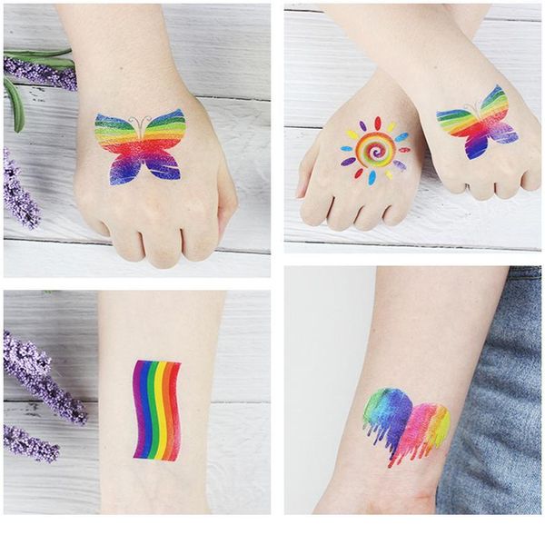 ins series colorful rainbow expression tattoo sticker face hand lovely body art fake tatoo temporary waterpr bbyfzr
ins series colorful rainbow expression tattoo sticker face hand lovely body art fake tatoo temporary waterpr bbyfzr