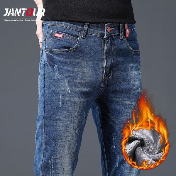 winter black fleece warm men jeans 2020 pocket scratched straight trousers fashion slim work pants ropa de hombre size 27-36, Blue
winter black fleece warm men jeans 2020 pocket scratched straight trousers fashion slim work pants ropa de hombre size 27-36, Blue