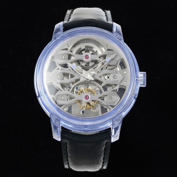 super version watches rmf 99295-43-002-ua2a quasar light tourbillon mechanical bridges mens watch skeleton dial leather strap gents sports w, Slivery;brown
super version watches rmf 99295-43-002-ua2a quasar light tourbillon mechanical bridges mens watch skeleton dial leather strap gents sports w, Slivery;brown