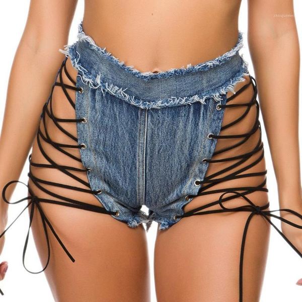 2020 new arrivals women jeans shorts summer high-waist denim ripped knotted band mini shorts club party denim1, Blue
2020 new arrivals women jeans shorts summer high-waist denim ripped knotted band mini shorts club party denim1, Blue