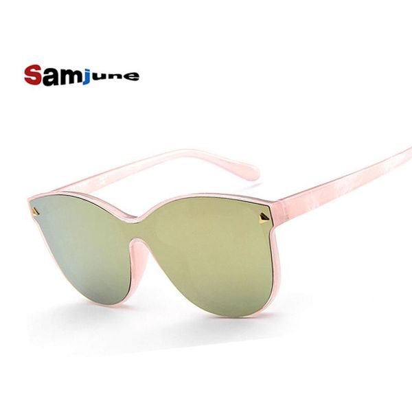 sunglasses samjune women oval fashion female men retro reflective mirror clear candy color designer, White;black
sunglasses samjune women oval fashion female men retro reflective mirror clear candy color designer, White;black