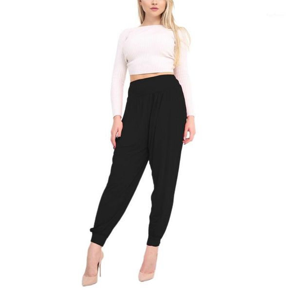 fashion casual pants women high waist loose solid color baggy harem pant cross pants trousers1, Black;white
fashion casual pants women high waist loose solid color baggy harem pant cross pants trousers1, Black;white