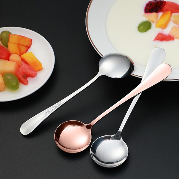 8pcs stainless steel spoon dessert spoon l dining supplies tableware creative long handle coffee stirring spoon.
8pcs stainless steel spoon dessert spoon l dining supplies tableware creative long handle coffee stirring spoon.
