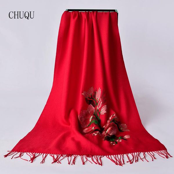 winter 100% wool scarf shawls wraps for women solid flower embroidery warm wool scarves for female ladies scarf, Blue;gray
winter 100% wool scarf shawls wraps for women solid flower embroidery warm wool scarves for female ladies scarf, Blue;gray