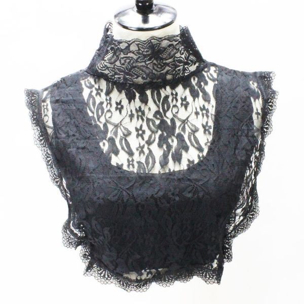 bow ties stand fake collar for women vintage lace floral mesh black dress false collars half shirt neckwear detachable, Black;gray
bow ties stand fake collar for women vintage lace floral mesh black dress false collars half shirt neckwear detachable, Black;gray