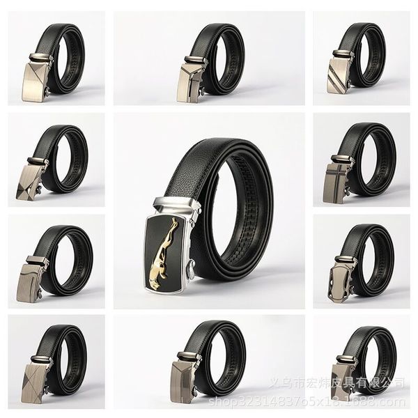 other groom accessories leopard head men's business belt low price automatic belt, Black;gray
other groom accessories leopard head men's business belt low price automatic belt, Black;gray