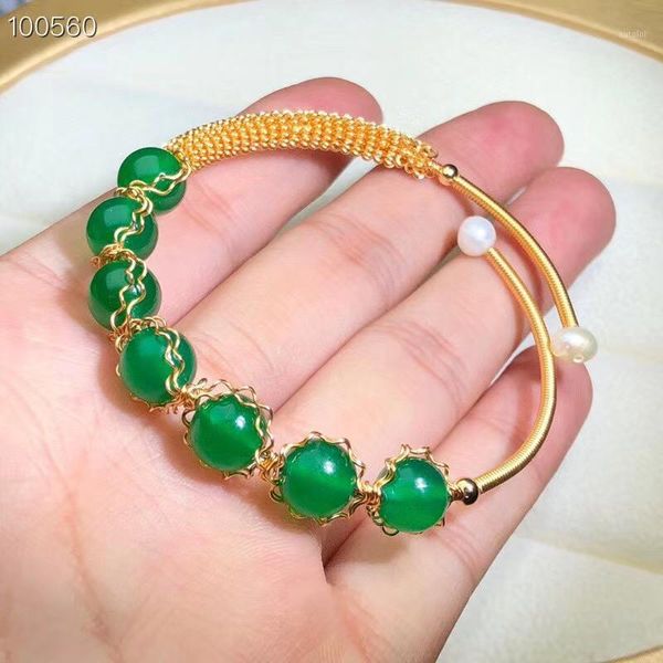 natural inlay gold-plated crystal beads bracelet diy handmade design bring health wealth lucky bracelet women jewelry female1, Golden;silver
natural inlay gold-plated crystal beads bracelet diy handmade design bring health wealth lucky bracelet women jewelry female1, Golden;silver