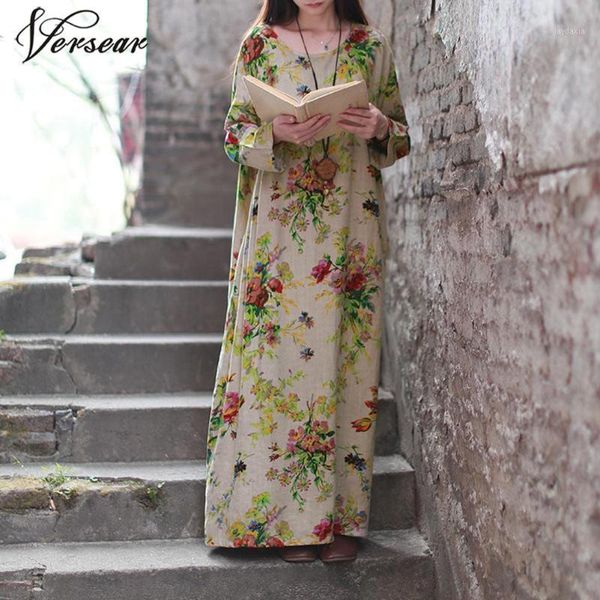 versear women maxi long dress casual long sleeves pockets o neck plus size cotton linen loose floral print robe dresses vestidos1, Black;gray
versear women maxi long dress casual long sleeves pockets o neck plus size cotton linen loose floral print robe dresses vestidos1, Black;gray