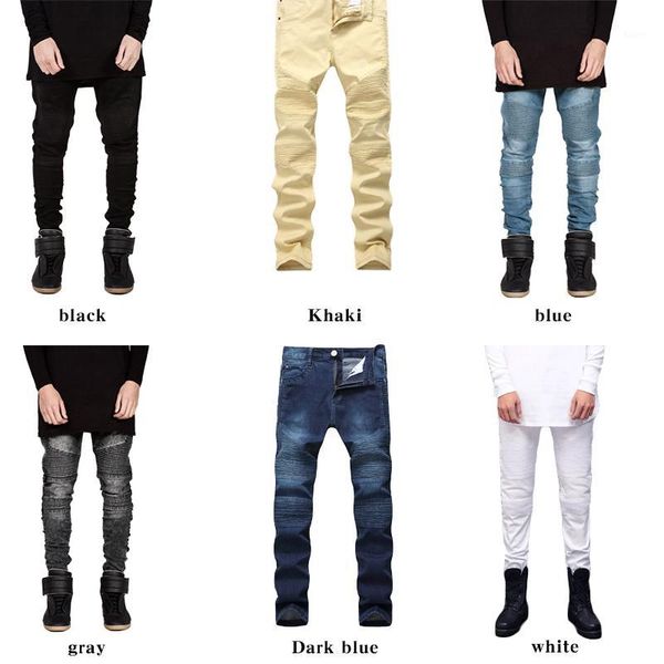 1pcs new fashion stretch trousers men's jeans wrinkled jeans simple and comfortable stylish men's1, Blue
1pcs new fashion stretch trousers men's jeans wrinkled jeans simple and comfortable stylish men's1, Blue