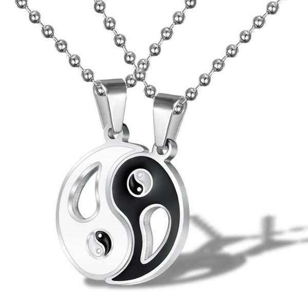 wholesale 10 pcs stainless steel yin yang eight trigrams pendant link chain necklace for gift dumbbell charm jewelr, Silver
wholesale 10 pcs stainless steel yin yang eight trigrams pendant link chain necklace for gift dumbbell charm jewelr, Silver