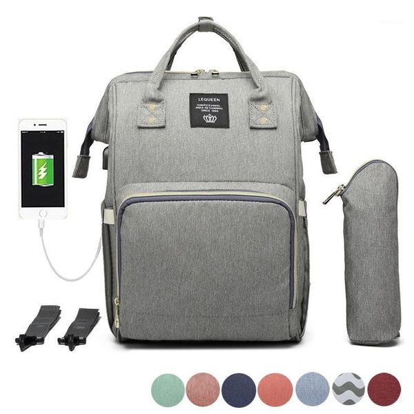fashion diaper bag for stroller large capacity usb backpack charging nappy baby bag travel portable mummy materity bags 15 color1
fashion diaper bag for stroller large capacity usb backpack charging nappy baby bag travel portable mummy materity bags 15 color1
