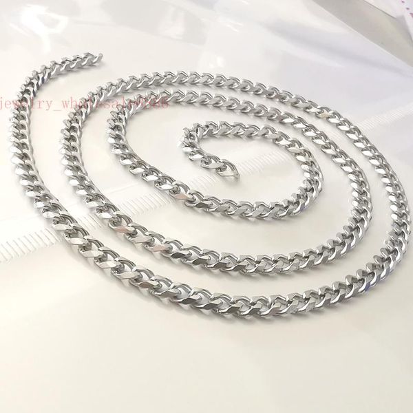 pendant necklaces 3pcs/set in bulk stainless steel curb link chain necklace for women mens fashion gifts jewelry 4.5mm 24 inch, Silver
pendant necklaces 3pcs/set in bulk stainless steel curb link chain necklace for women mens fashion gifts jewelry 4.5mm 24 inch, Silver