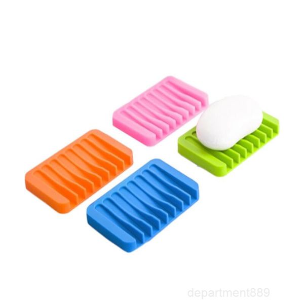multicolor water drainage anti skid box silicone dishes soap holders case home bathroom supplies 16 colors owb1428
multicolor water drainage anti skid box silicone dishes soap holders case home bathroom supplies 16 colors owb1428