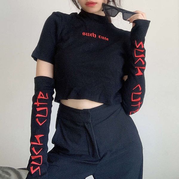 2020 new autumn women's embroidered letters hollow long sleeve t-shirt women, Black;gray
2020 new autumn women's embroidered letters hollow long sleeve t-shirt women, Black;gray