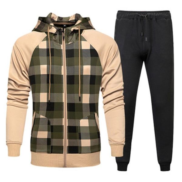 mens tracksuit plus size plaid color sweatshirt sweat coat spring autumn casual drawstring sportswear stylish fashion for men, Black
mens tracksuit plus size plaid color sweatshirt sweat coat spring autumn casual drawstring sportswear stylish fashion for men, Black