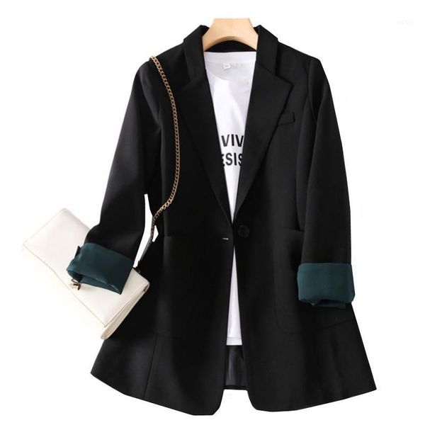 2021autumn blazer women slender jackets solid oversized office lady all-match brief blazers long sleeve vintage coats women1, White;black
2021autumn blazer women slender jackets solid oversized office lady all-match brief blazers long sleeve vintage coats women1, White;black
