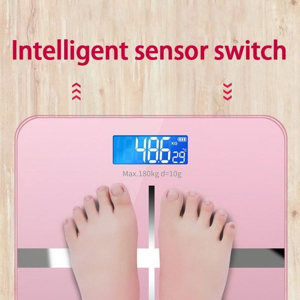 bathroom & kitchen scales glass smart electronic floor body fat scale lcd weighing monitor home digital weight measure tools1
bathroom & kitchen scales glass smart electronic floor body fat scale lcd weighing monitor home digital weight measure tools1