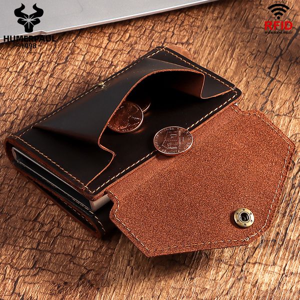 humerpaul crazy horse leather men's coin purse rfid business pop up aluminum card holder anti-theft bank cardholder case new, Red;black
humerpaul crazy horse leather men's coin purse rfid business pop up aluminum card holder anti-theft bank cardholder case new, Red;black