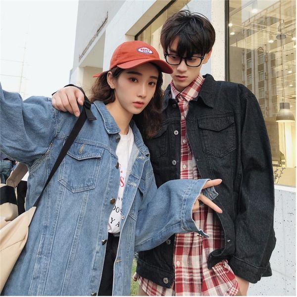 men's jackets 2021 winter couple tooling pocket solid color lapel simple literary loose casual denim jacket s-2xl streetwear, Black;brown
men's jackets 2021 winter couple tooling pocket solid color lapel simple literary loose casual denim jacket s-2xl streetwear, Black;brown