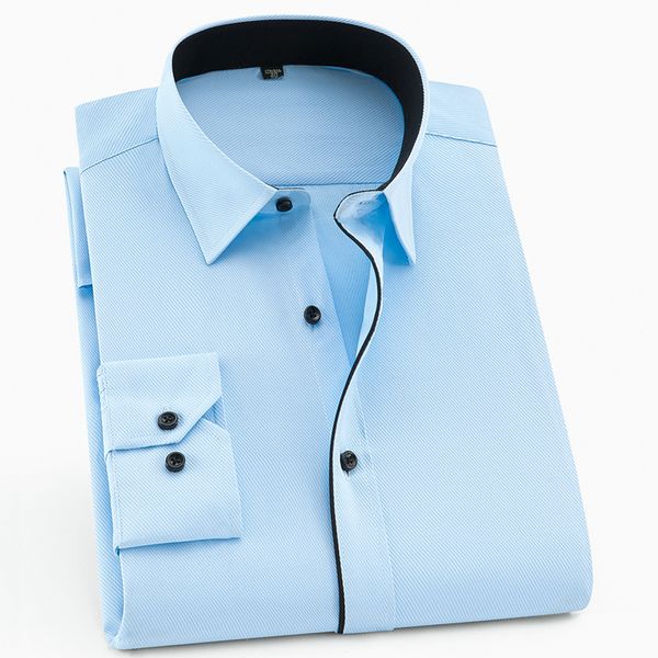 mens classic standard-fit long-sleeve dress shirt with contrast button-front placket striped /twill formal business basic shirts c1212, White;black
mens classic standard-fit long-sleeve dress shirt with contrast button-front placket striped /twill formal business basic shirts c1212, White;black