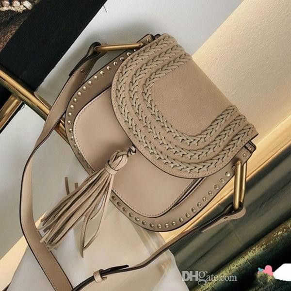 classic vintage women saddle bag women designer handbags tassel suede braided cowhide rivet tassel shoulder bags cross body messenger bag
classic vintage women saddle bag women designer handbags tassel suede braided cowhide rivet tassel shoulder bags cross body messenger bag