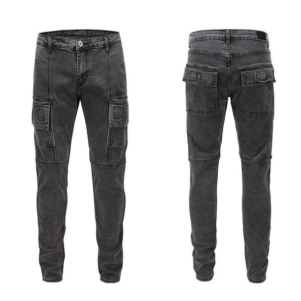 men's jeans multi-pocket slim cross-border spring and summer trousers fashion micro-elastic straight pants, Blue
men's jeans multi-pocket slim cross-border spring and summer trousers fashion micro-elastic straight pants, Blue