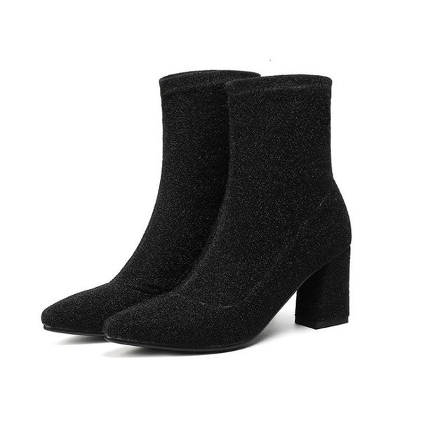 2021 new fashion concise square high heel ankle superfine fiber women shoes autumn winter pointed toe boots big size 34-43 uviq, Black
2021 new fashion concise square high heel ankle superfine fiber women shoes autumn winter pointed toe boots big size 34-43 uviq, Black