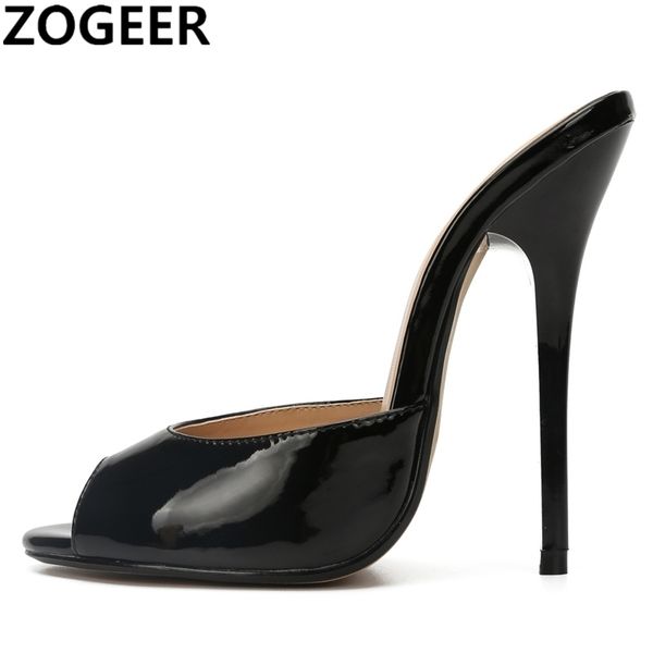 plus size 48 super high heel slippers women fish open toe summer mules slippers woman slip on black red lady shoes flip flops y200423
plus size 48 super high heel slippers women fish open toe summer mules slippers woman slip on black red lady shoes flip flops y200423