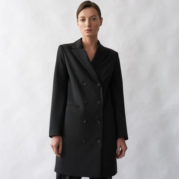 2021 new england feminine style suit elegant double breasted office lady dressed above the knee v-cleavage dress winter fall 6bsh, Black;gray
2021 new england feminine style suit elegant double breasted office lady dressed above the knee v-cleavage dress winter fall 6bsh, Black;gray