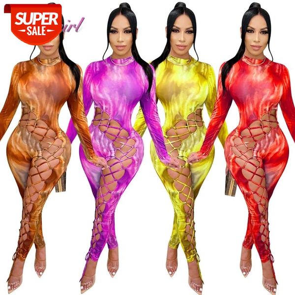 women tie dye print lace up hollow out bodycon long sleeve jumpsuit club night party rompees streetwear outfit overalls #3j3k, Black;white
women tie dye print lace up hollow out bodycon long sleeve jumpsuit club night party rompees streetwear outfit overalls #3j3k, Black;white