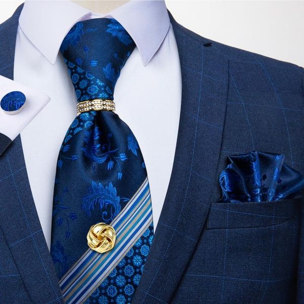 blue floral striped silk ties 8cm mens necktie hanky cufflink tie tack with chain business wedding party gravata tie set dibangu, Black;gray
blue floral striped silk ties 8cm mens necktie hanky cufflink tie tack with chain business wedding party gravata tie set dibangu, Black;gray